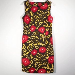 Oscar an Oscar de la renta company floral shift dress size 12